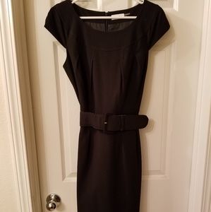 Calvin Klein Belted Dress